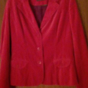 Liz Claiborne Velvet blazer